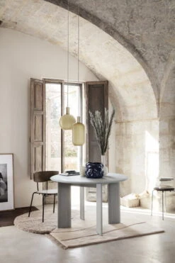 Ferm LIVING Petit Panier Ceramic, Blanc Cassé -Magasin De Rénovation Domiciliaire 113 2127