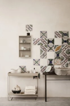 Ferm LIVING Bol Alza, Marbre Noir -Magasin De Rénovation Domiciliaire 129 2326