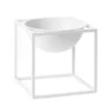 By Lassen Bol Kubus, Petit Modèle, Blanc -Magasin De Rénovation Domiciliaire 16ByLassen iso