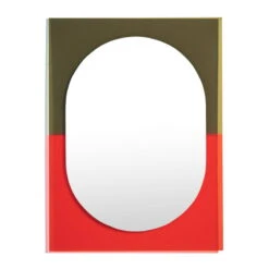 Petite Friture Miroir Wander, 67 x 90 cm, Vermillon - Kaki