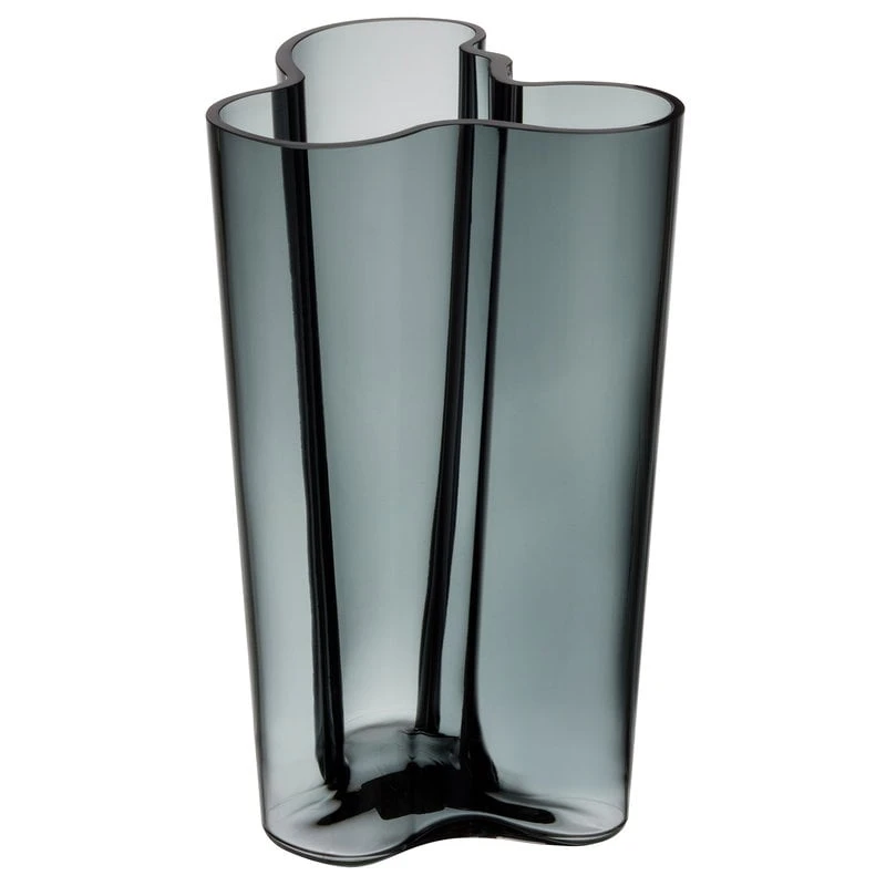 Iittala Vase Aalto 251 mm, Gris Foncé 3 Iittala Vase Aalto 251 mm, Gris Foncé