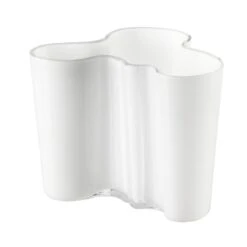 Iittala Vase Aalto 120 mm, Blanc