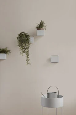 Ferm LIVING Plant Box, Rond, Gris Clair -Magasin De Rénovation Domiciliaire 18 18543