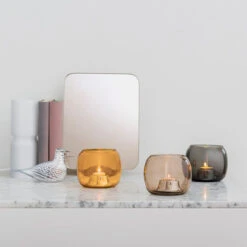 Iittala Bougeoir Bougie Chauffe-plat Kaasa, Gris -Magasin De Rénovation Domiciliaire 1IittalaKaasa iso