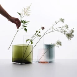 Iittala Vase Ruutu, 115 X 140 mm, Canneberge -Magasin De Rénovation Domiciliaire 1Ruutu iso