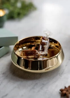 Skultuna Bol Ballerina, M, Laiton -Magasin De Rénovation Domiciliaire 1Skultuna SL764 2 Ballerina bowl Medium EE