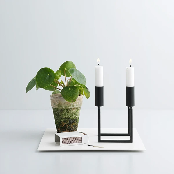 By Lassen Bougie, 16 pièces, Blanc 4 By Lassen Bougie, 16 pièces, Blanc – Image 2