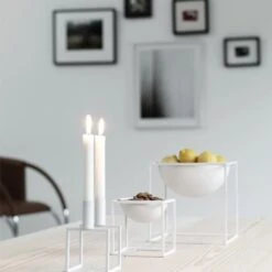 By Lassen Bol Kubus, Grand Modèle, Blanc -Magasin De Rénovation Domiciliaire 23ByLassen iso 1