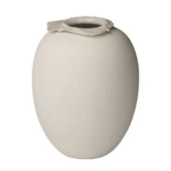 Northern Vase Brim, 28 cm, Beige