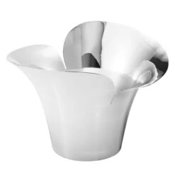 Georg Jensen Pot De Fleurs Bloom Botanica, Modèle M, Acier Inoxydable