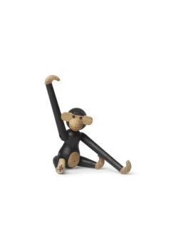 Kay Bojesen Mini Wooden Monkey, Chêne Teinté Foncé -Magasin De Rénovation Domiciliaire 39276 2