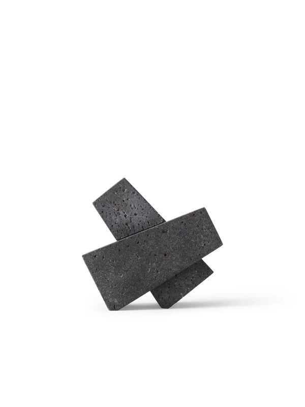 MENU Serre-livres Converge, Pierre De Lave 4 MENU Serre-livres Converge, Pierre De Lave – Image 2