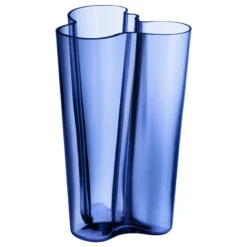 Iittala Vase Aalto 251 mm, Bleu Outremer
