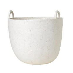 Ferm LIVING Grand Pot Speckle, Blanc Cassé