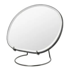 Magasin De Rénovation Domiciliaire 12 Ferm LIVING Miroir De Table Pond, Chrome Foncé