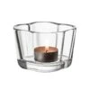 Iittala Bougeoir Pour Bougie Chauffe-plat Aalto 60 mm, Transparent -Magasin De Rénovation Domiciliaire 8Iittala AK