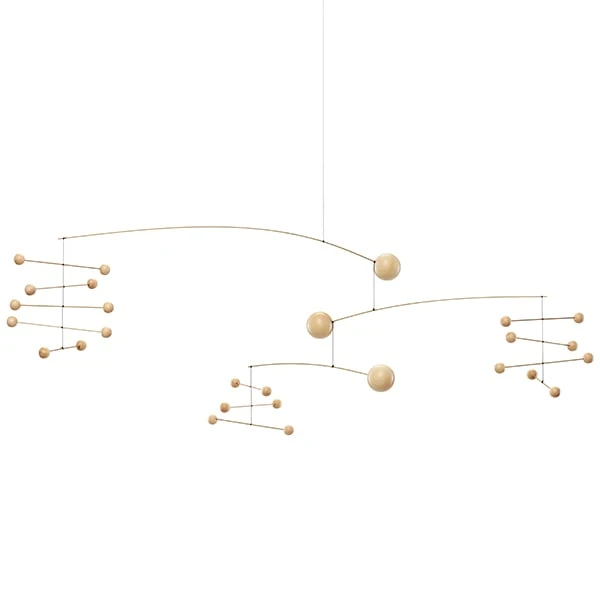 Flensted Mobiles Mobile Symphony 85 cm, Naturel 3 Flensted Mobiles Mobile Symphony 85 cm, Naturel