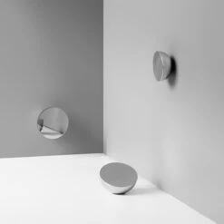 New Works Miroir Aura, Grand Modèle, Acier Inoxydable -Magasin De Rénovation Domiciliaire 9NewworksSS2017 iso HV