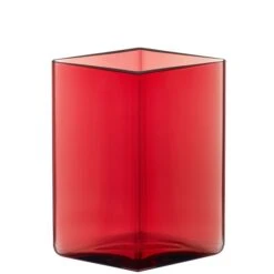 Iittala Vase Ruutu, 115 X 140 mm, Canneberge