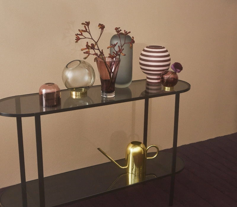 AYTM Photophore En Forme De Lanterne Tota, Rose - noir 5 AYTM Photophore En Forme De Lanterne Tota, Rose - noir – Image 3