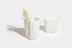 Antrei Hartikainen Vase Melt, Modèle XL, Blanc -Magasin De Rénovation Domiciliaire Antrei Hartikainen Melt XL L size white