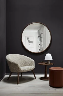 Fredericia Miroir Silhouette, 100 cm, Noyer Huilé -Magasin De Rénovation Domiciliaire DT 7421 OE 8320