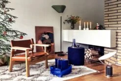 Iittala Coffret De 5 boules En Verre, Rouge -Magasin De Rénovation Domiciliaire Fds joulu18 media