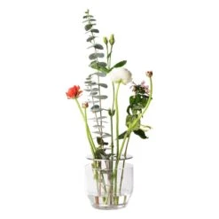 Fritz Hansen Petit Vase Ikebana, Acier -Magasin De Rénovation Domiciliaire Fritz Hansen Accesories Ikebana Small Stainless steel Jaime Hayon flowers