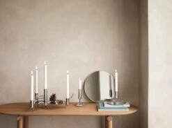 Georg Jensen Bougeoir Tunes, Modèle Bas -Magasin De Rénovation Domiciliaire GJ Christmas AW18 01 1