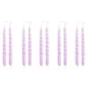 HAY Bougies Mini Swirl, 10 pièces, Lilas 2 HAY Bougies Mini Swirl, 10 pièces, Lilas -Magasin De Rénovation Domiciliaire HA542268