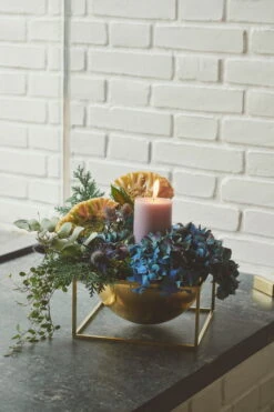 By Lassen Bol Kubus Centrepiece, Grand Modèle, Plaqué Or -Magasin De Rénovation Domiciliaire Heg Mller 200928 byLassen sept 20200577 copyrole