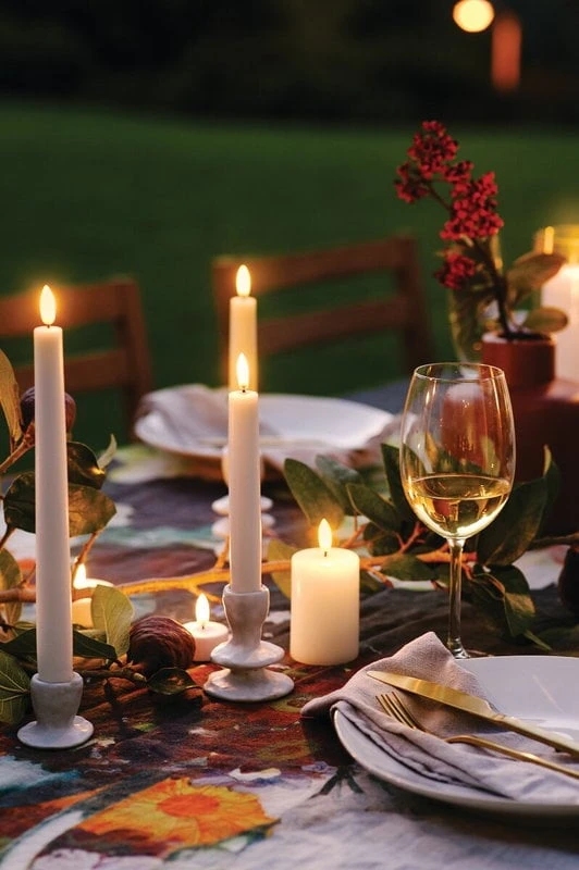 Uyuni Lighting Bougie Pilier LED, 5 x 7,5 cm, Nordic White 6 Uyuni Lighting Bougie Pilier LED, 5 x 7,5 cm, Nordic White – Image 4