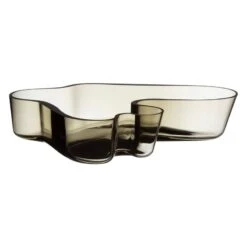 Iittala Bol Aalto, 262 x 50 mm, Smoke Grey