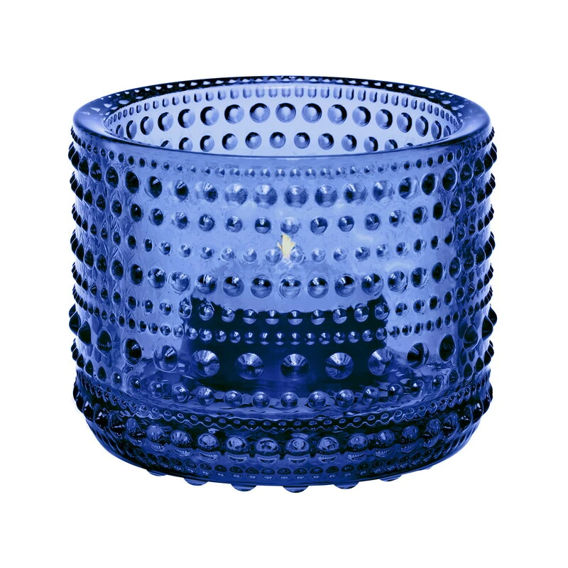 Iittala Photophore Kastehelmi, 64 mm, Bleu Outremer 3 Iittala Photophore Kastehelmi, 64 mm, Bleu Outremer