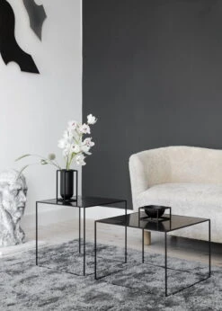 By Lassen Bol Kubus Centrepiece, Petit Modèle, Noir -Magasin De Rénovation Domiciliaire IMGL6668