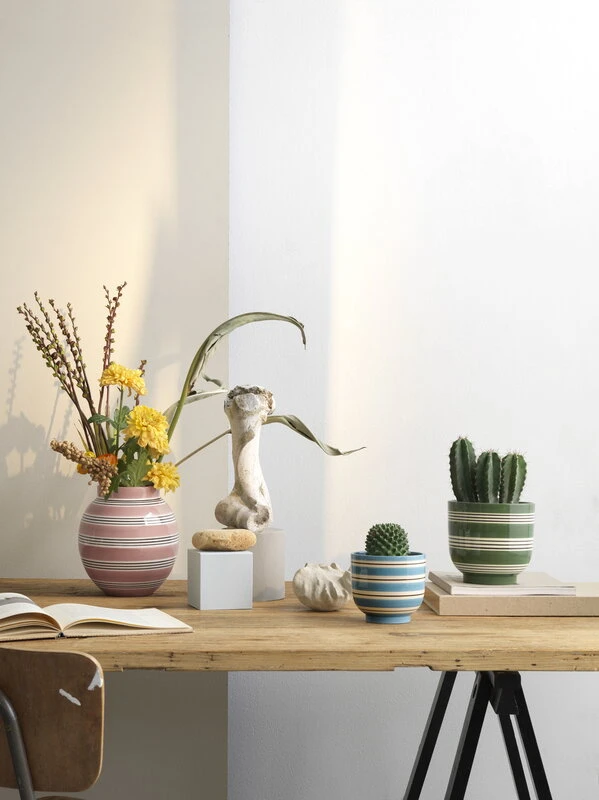 Kähler Pot De Fleurs Omaggio Nuovo, 12 cm, Bleu 8 Kähler Pot De Fleurs Omaggio Nuovo, 12 cm, Bleu – Image 6