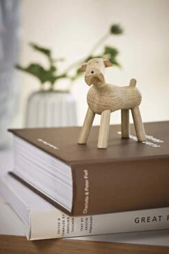 Kay Bojesen Chien Tim, Brun Clair -Magasin De Rénovation Domiciliaire KB 39212 02 1