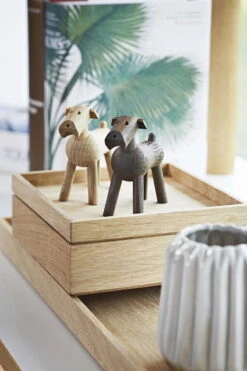 Kay Bojesen Chien Tim, Brun Clair -Magasin De Rénovation Domiciliaire KB 39213 01 1