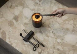 MENU Kit D’entretien Pour Bougie Clip, Noir -Magasin De Rénovation Domiciliaire MENU Candle Care Kit 3