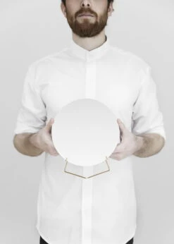 Moebe Miroir Sur Pied 20 cm, Laiton -Magasin De Rénovation Domiciliaire MOEBE MIRROR PP 20 BRASS