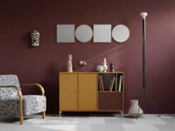 Montana Furniture Miroir Rond Montana Mini, 04 Anthracite -Magasin De Rénovation Domiciliaire Montana Home 22 23 S05 MontanaMega Amber Masala Mushroom MontanaMini Mirror W