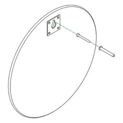 Montana Furniture Miroir Rond Montana Mini, 04 Anthracite -Magasin De Rénovation Domiciliaire Montana Mini Mirror Noticeboard AssemblyGuide Web