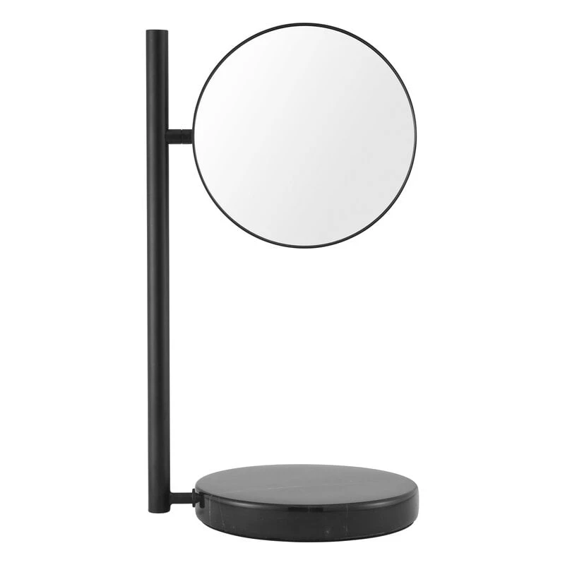 Normann Copenhagen Miroir De Table Pose, Noir 3 Normann Copenhagen Miroir De Table Pose, Noir