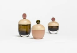 Katriina Nuutinen Boîte Lyyli, Petit Modèle, Smoke - rose -Magasin De Rénovation Domiciliaire PRINT Katriina Nuutinen Lyyli 7 Jyri Keronen