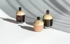 Katriina Nuutinen Boîte Lyyli, Moyen Modèle, Aubergine - olive -Magasin De Rénovation Domiciliaire PRINT Katriina Nuutinen Lyyli 8 Jyri Keronen