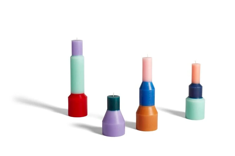 HAY Bougie Pillar, Modèle S, Lavande 4 HAY Bougie Pillar, Modèle S, Lavande – Image 2