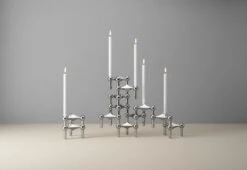 STOFF Copenhagen Bougies LED STOFF, 2 pièces, Blanc -Magasin De Rénovation Domiciliaire STOFF LED highres