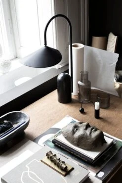 Ferm LIVING Bol Alza, Marbre Noir -Magasin De Rénovation Domiciliaire The Home 3days 20198593