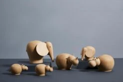 Woud Figurine Moyenne Hibo Hippopotamus -Magasin De Rénovation Domiciliaire WOUD Lifestyle 2017 Nunu2C Hibo2C Rina 1