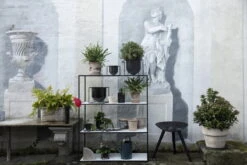 By Lassen Pot De Fleurs Kubus 10, Noir -Magasin De Rénovation Domiciliaire byLassen Kubus Flowerpts Twin ML42 2 300